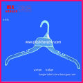 2014 Mingxing clear plastic coat hangers, plastic clothes hangers